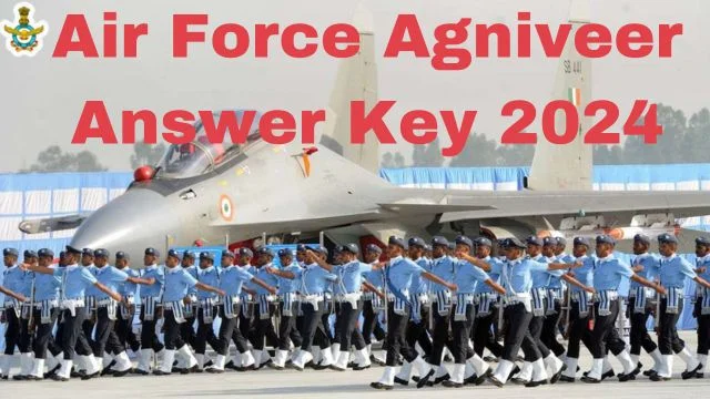 Air Force Agniveer Answer Key 2024