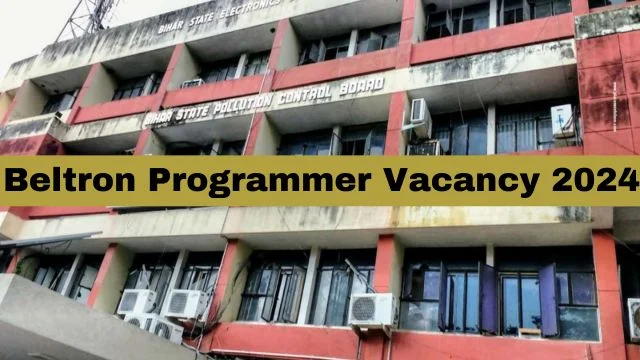 Beltron Programmer Vacancy 2024