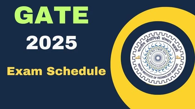 GATE 2025 Exam Schedule