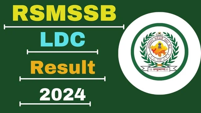 RSMSSB LDC Result 2024