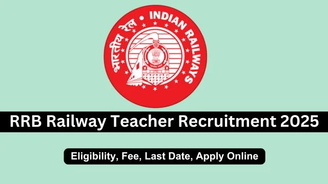 RRB Railway Teacher Recruitment