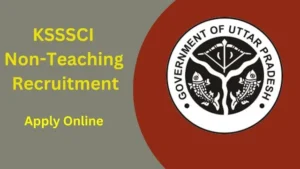 KSSSCI Non-Teaching Recruitment