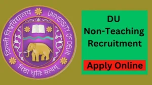 DU Non-Teaching Recruitment