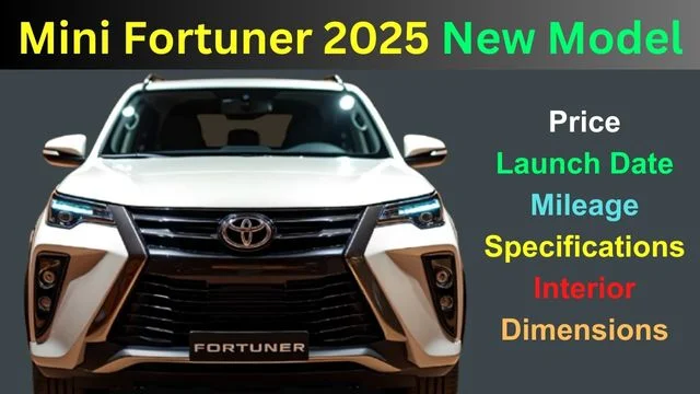 Mini Fortuner 2025 New Model